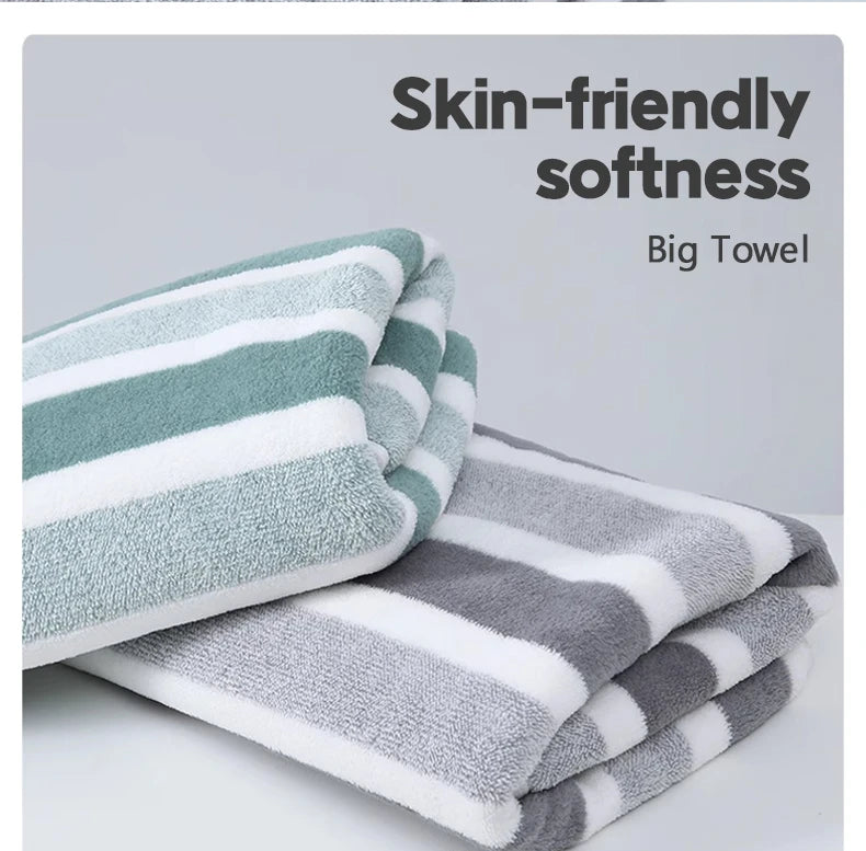 Luxurious Thickened Absorbent Bath Towel - Perfect for Home Use