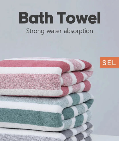 Luxurious Thickened Absorbent Bath Towel - Perfect for Home Use