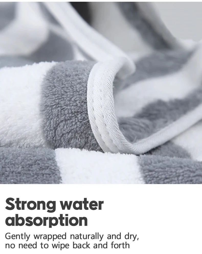 Luxurious Thickened Absorbent Bath Towel - Perfect for Home Use